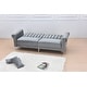 preview thumbnail 71 of 78, Legend Furniture Covertible Velvet Sofa Bed Sleeper