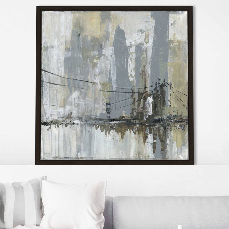 "Midtown Bridge II" by Carol Robinson Print on Floating Canvas