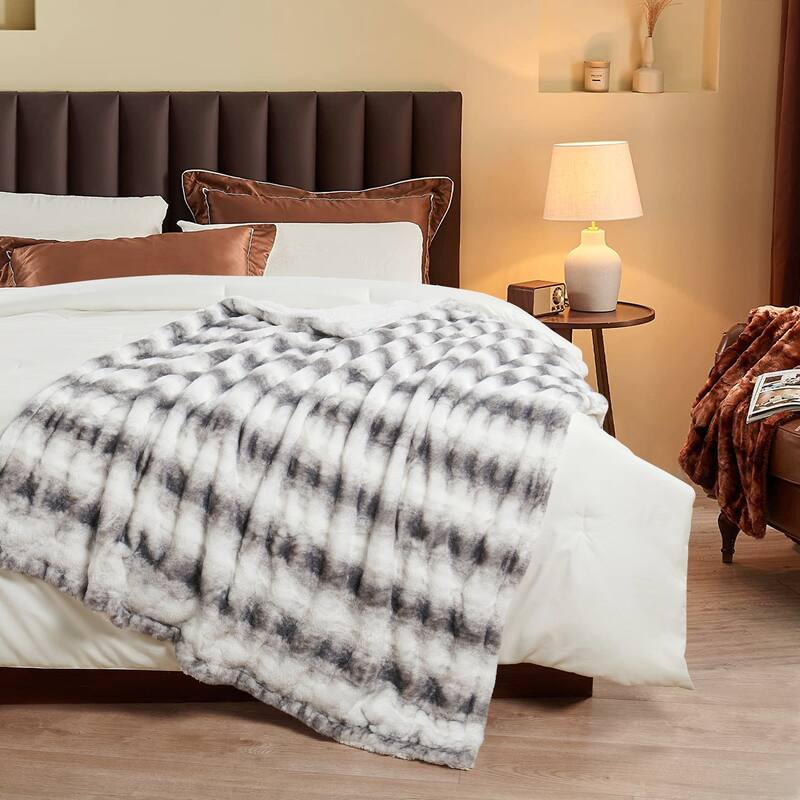 Decorative Soft FauxFur Shar Pei Throw