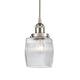 Option Brushed Satin Nickel / Clear Halophane