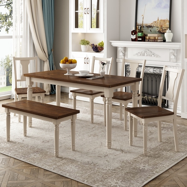 Lacey dining table and hotsell 4 chairs and bench