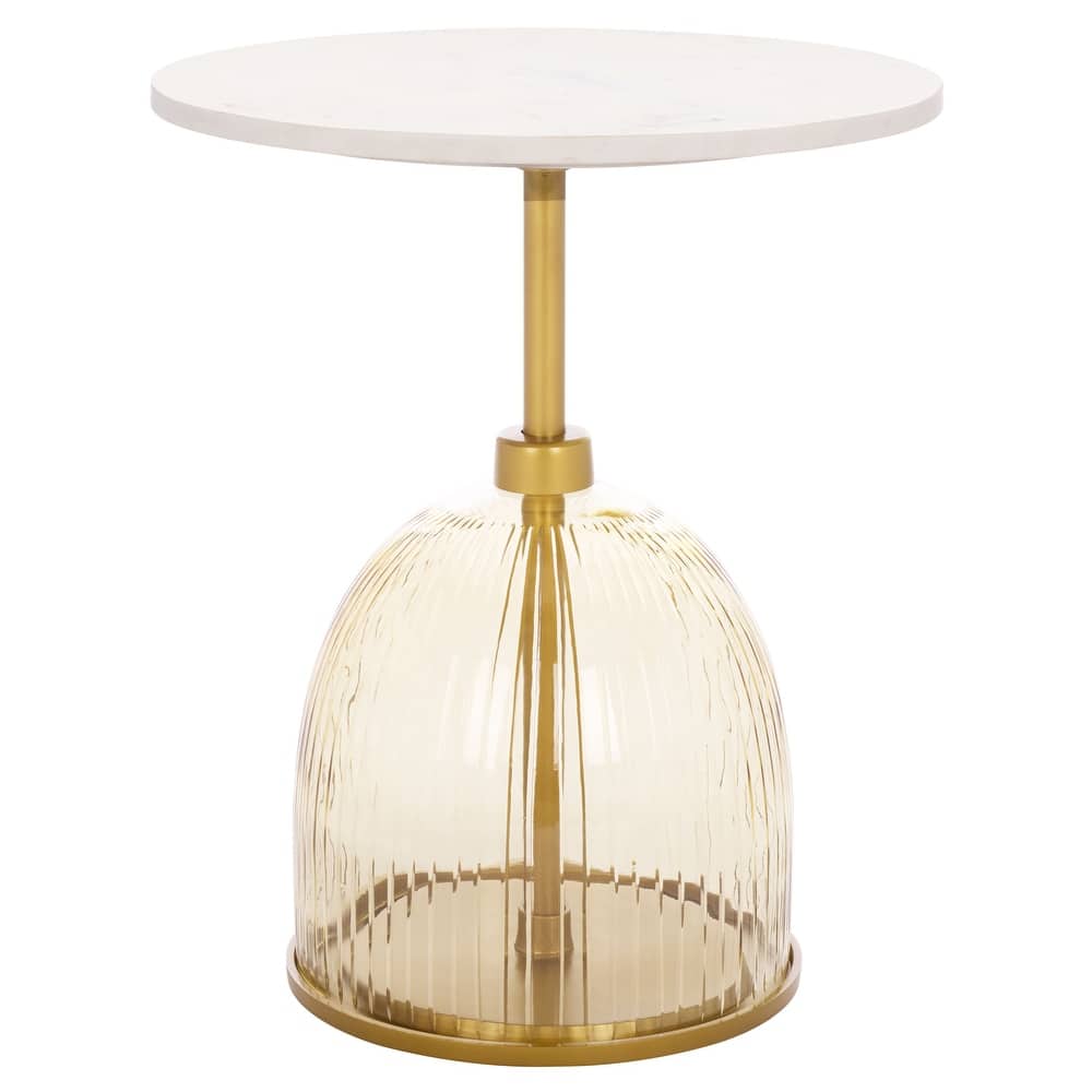 SAFAVIEH Home Kashi Side Table, Fully Assembled - 18"W x 18"D x 22"H