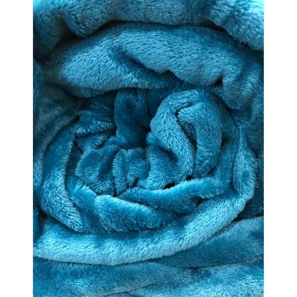 Coral and 2025 teal throw blanket