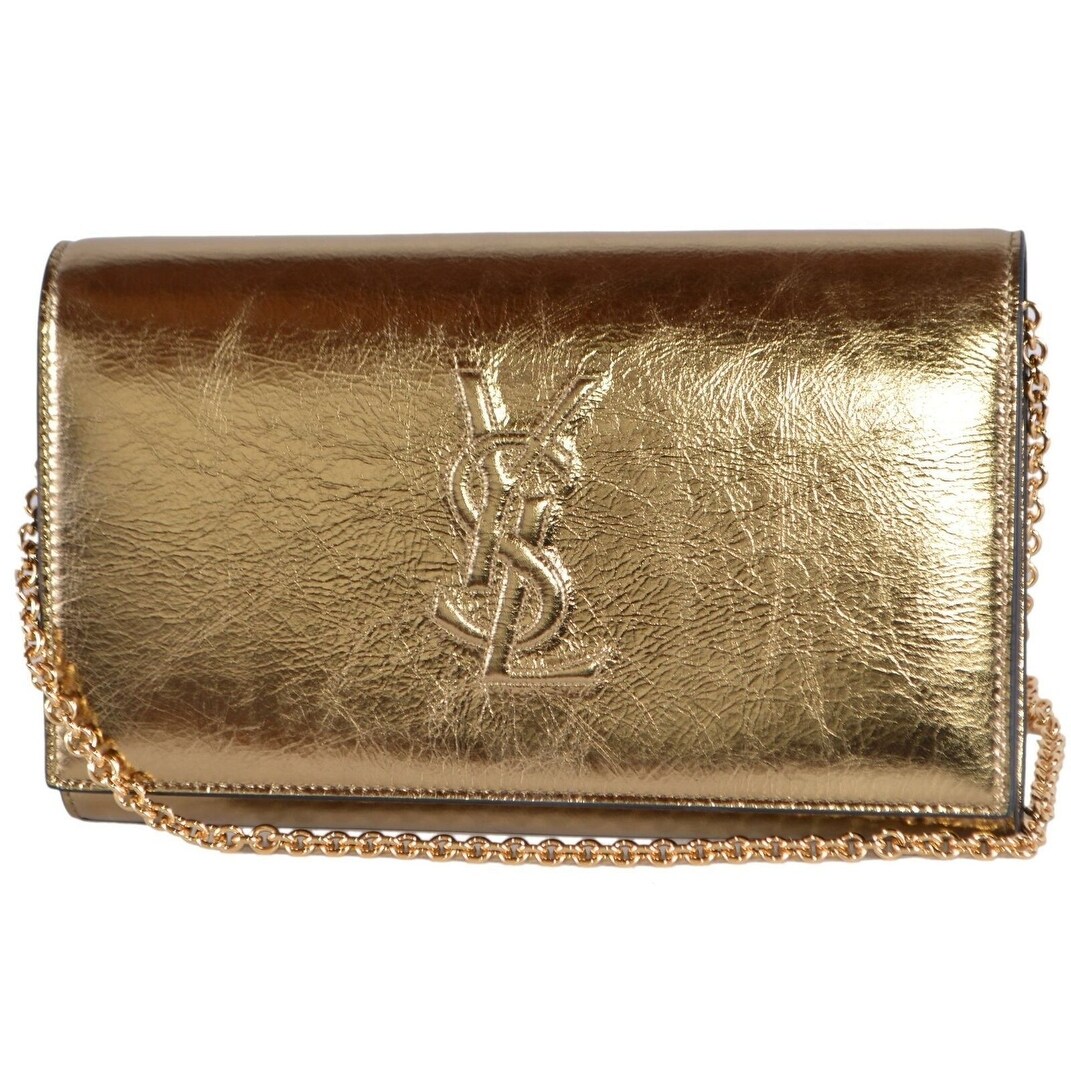 saint laurent gold bag