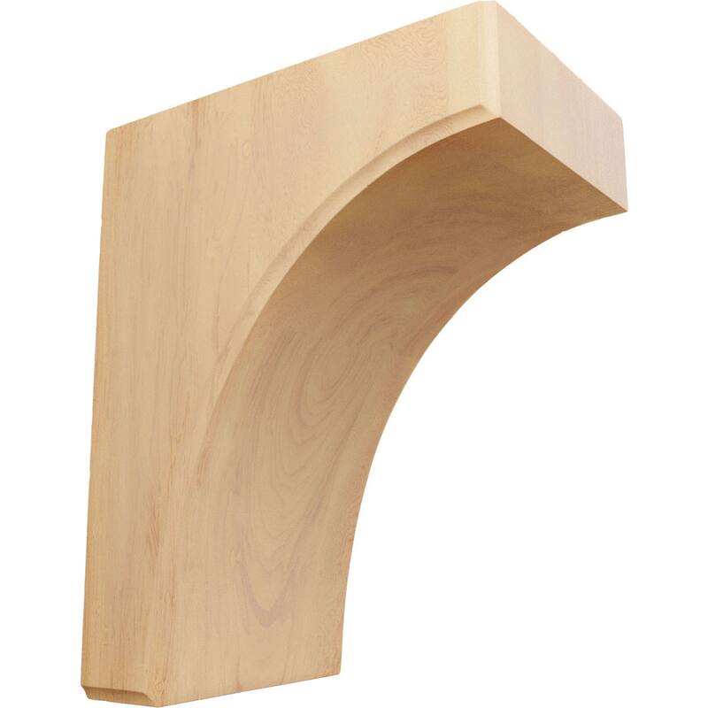 Clarksville Bracket - 5 1/4"W x 8"D x 10"H - Red Oak