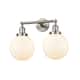 Option Brushed Satin Nickel / Matte White