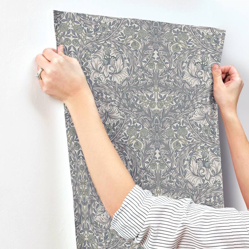 A-Street Prints No 1 Holland Park Green Floral Wallpaper