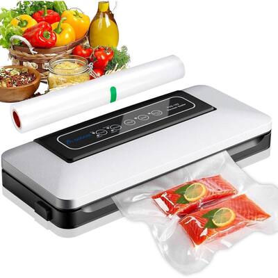 Vacuum Sealer Machine, 5 in 1 Automatic Food Sealing, Store Food, Dry and Wet Modes