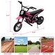 preview thumbnail 15 of 21, 24V Ride On Motorcycle Dirt Bike for Kid,Number 9