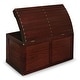 preview thumbnail 33 of 33, Hardwood Barrel Top Toy Chest