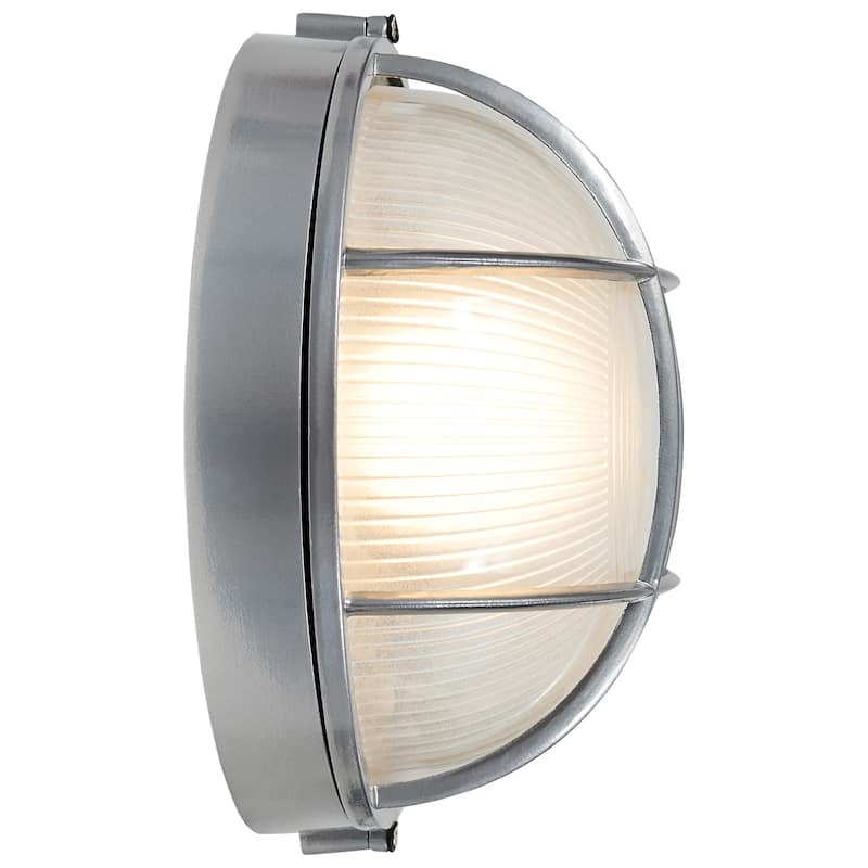 Access Lighting Nauticis Dual Mount - Round 10" Wet Location Bulkhead - Frosted Glass Shade