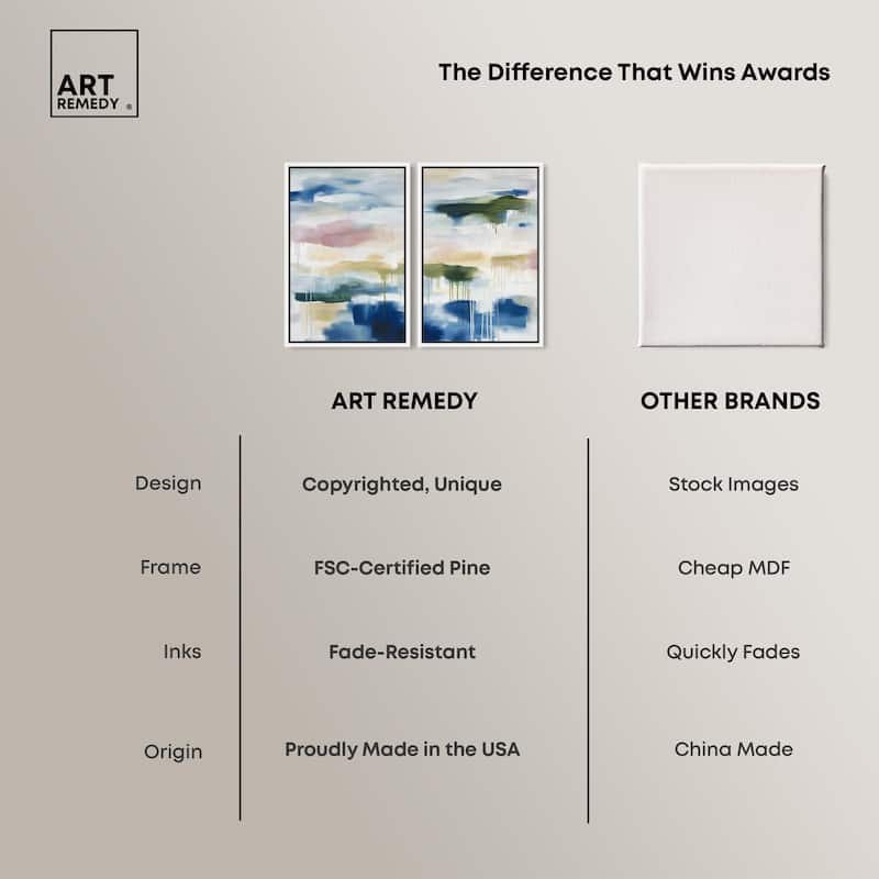 Kairos II Canvas Set of 2 by Art Remedy