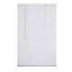 1" Cordless Vinyl Mini Blind - White