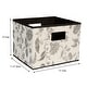 preview thumbnail 3 of 4, Fabric Storage Bin with Handle