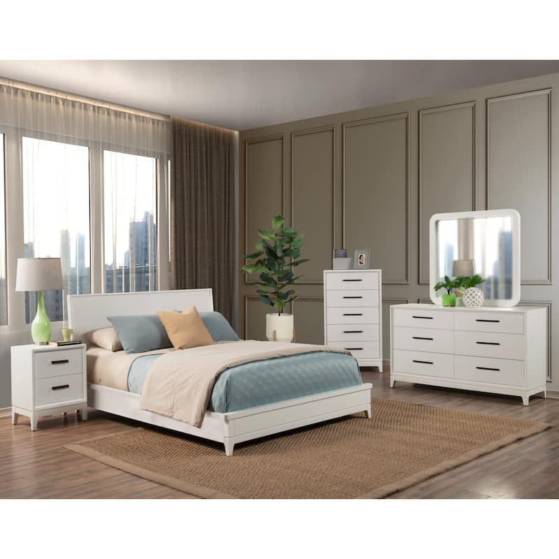 Origins by Alpine Nova Wood Bedroom Mirror