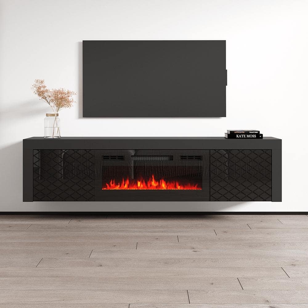 Dia BL-EF Electric Fireplace 71" TV Stand