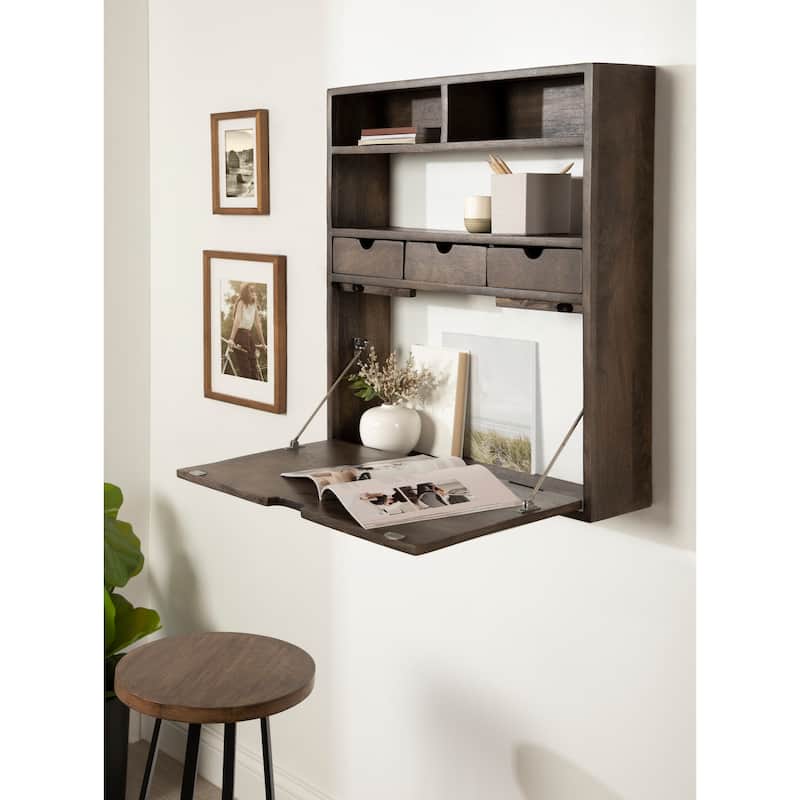 Kate and Laurel Georgie Wall Hanging Desk