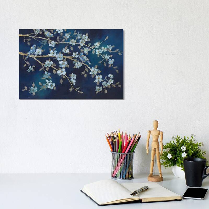 iCanvas "Bluebird Conference" by Nan Canvas Print - 8x12x0.75