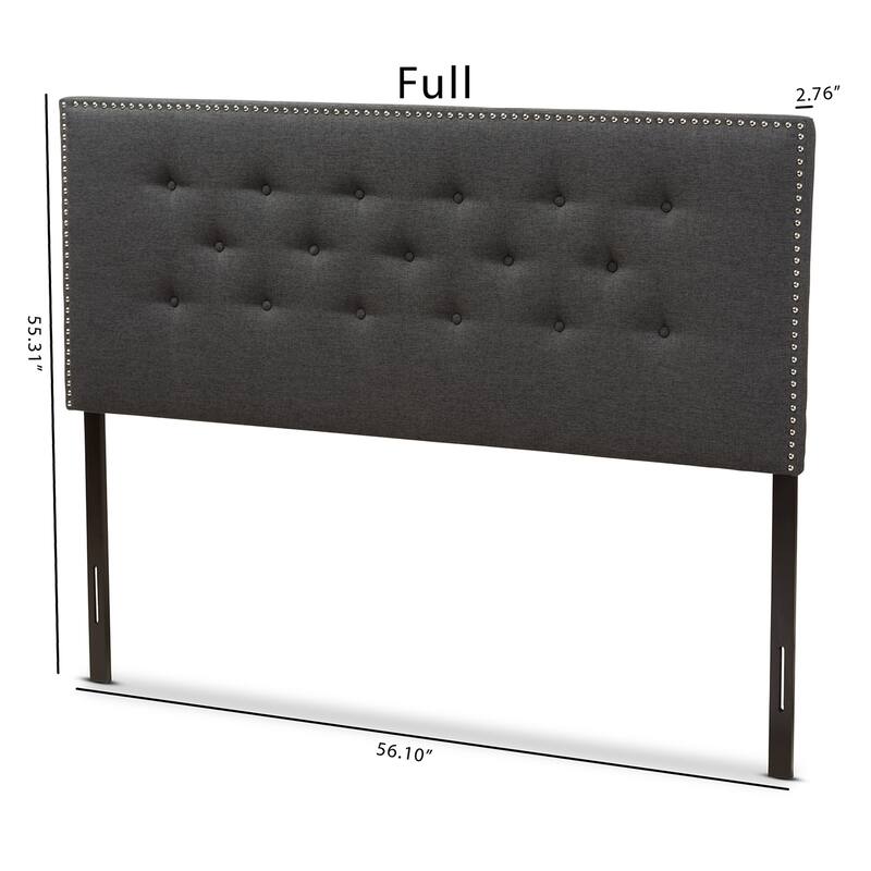 Contemporary Fabric Headboard by Baxton Studio