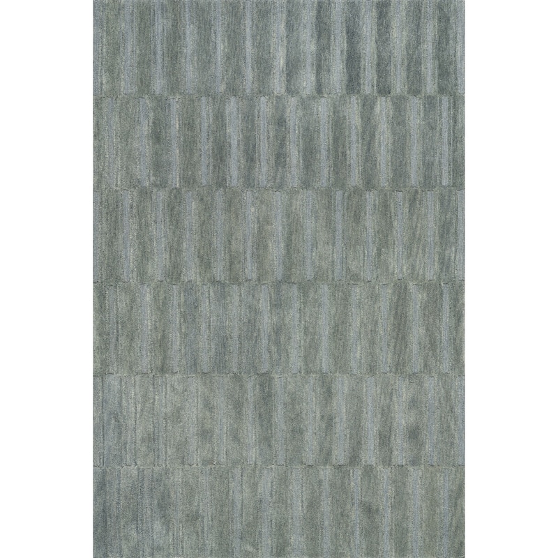 Starke Checked Wool Area Rug