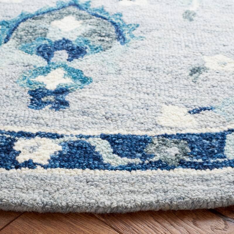 SAFAVIEH Handmade Metro Orestilla French Country Wool Rug