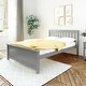 preview thumbnail 34 of 57, Max and Lily Full Size Platform Bed Grey