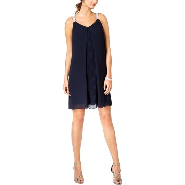 msk embellished shift dress