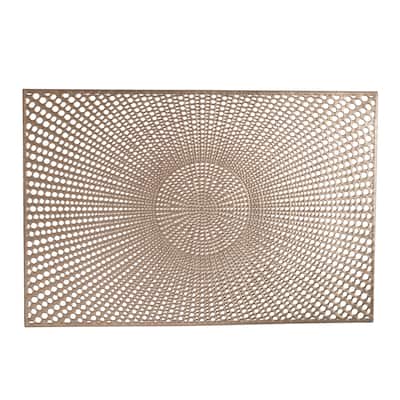 Home Details 4 Pack Santorini Metallic Placemat