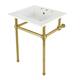Option White / Brushed Brass