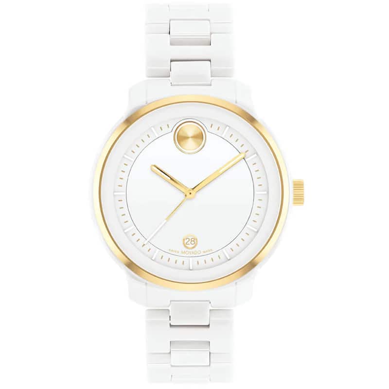 Movado Women's Bold Verso White Dial Watch - 3600934 - 6 (36)