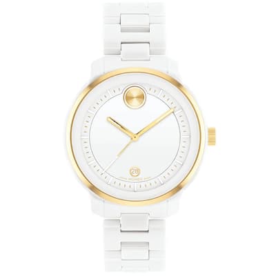 Movado Women's Bold Verso White Dial Watch - 3600934 - 6 (36)