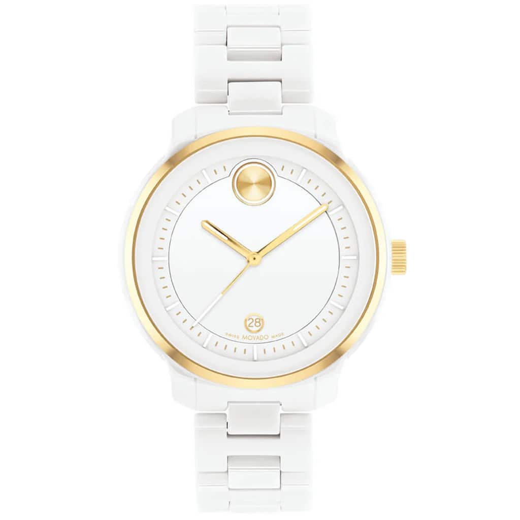 Movado Women's Bold Verso White Dial Watch - 3600934 - 6 (36)
