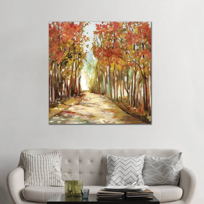 iCanvas "Sunny Path" by Allison Pearce Canvas Print