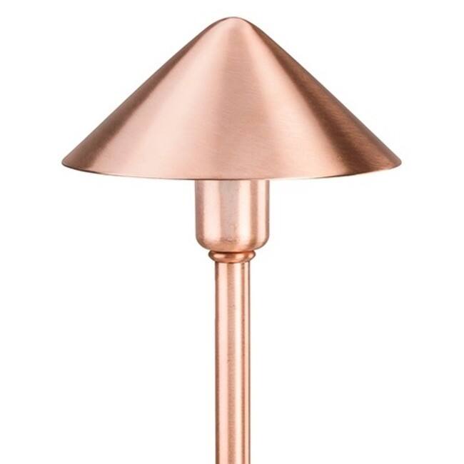 Kichler Fundamentals 22" LED Path and Spread Light - 2700K - Copper