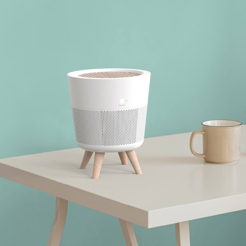 IMUNSEN Office or Bedroom Air Purifier with Cypress Wood Filter and Auto Sleep Mode