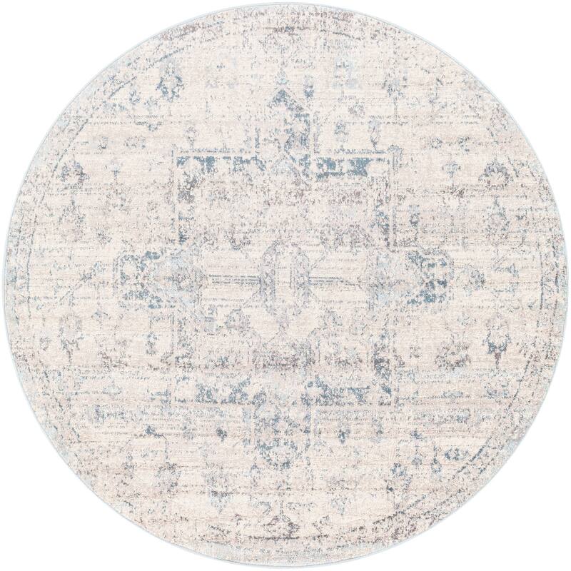 Livabliss Traditional Ankara Medallion Area Rug