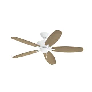 Kichler Renew Energy Star Qualified 52 inch Ceiling Fan Matte White with Reversible Blades