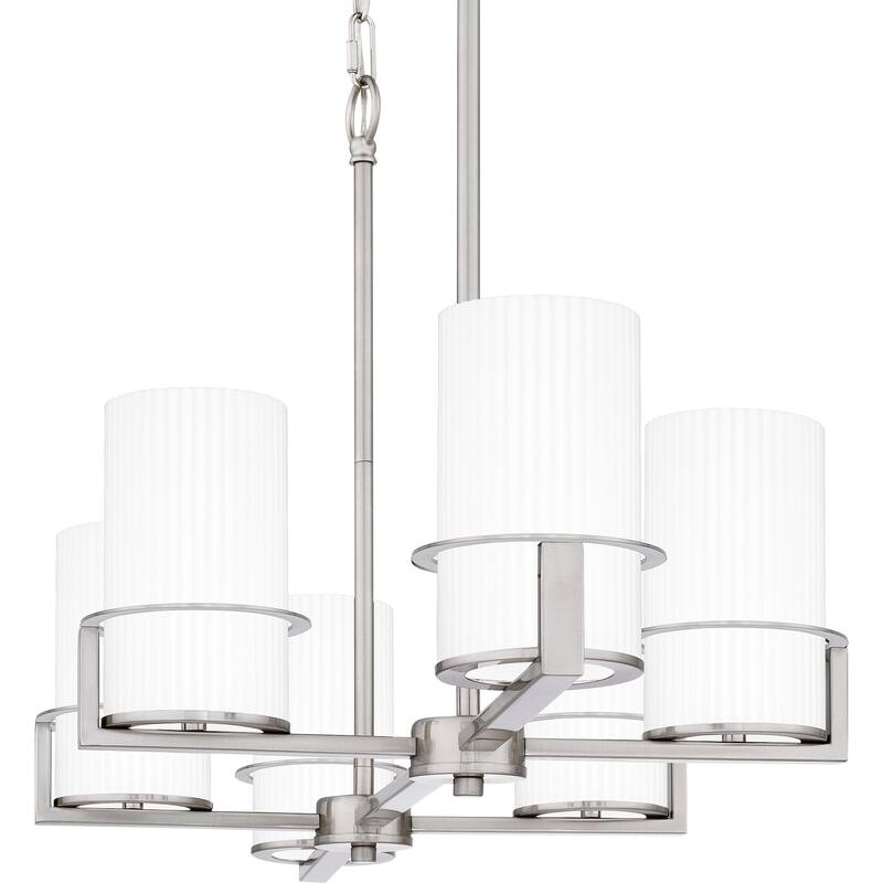 Seymour 6-Light Brushed Nickel Island Light