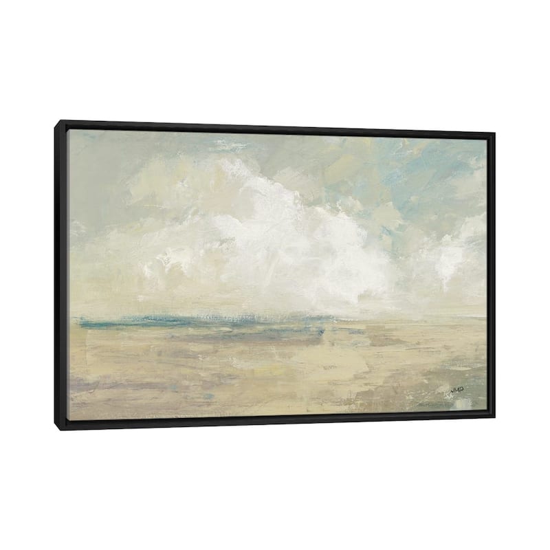 iCanvas "Sky And Sand" by Julia Purinton Framed Canvas Print - Black - 32x48