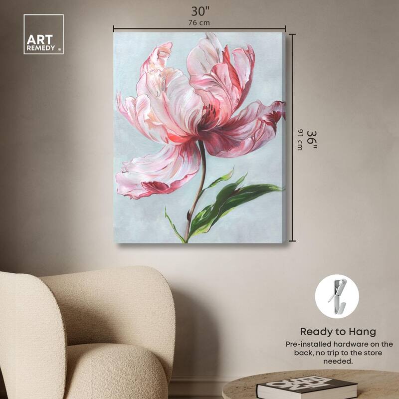 Magical Flower II Canvas by Art Remedy, Gallery Wrapped