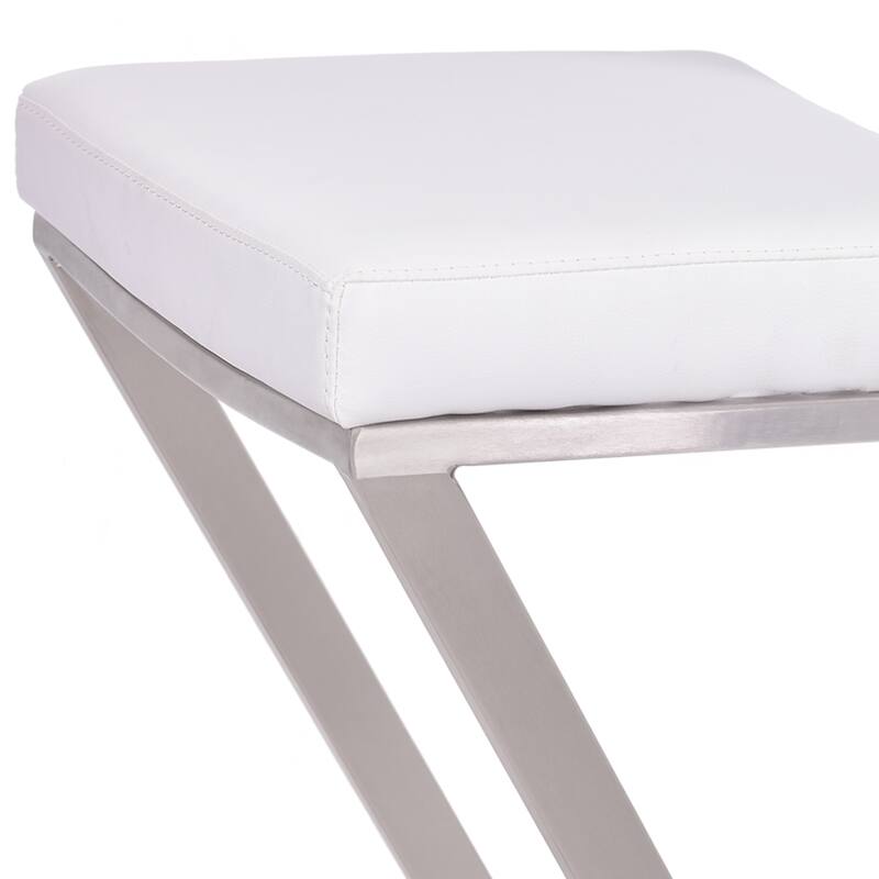 Armen Living Atlantis 26-inch Backless Counter Height Stool
