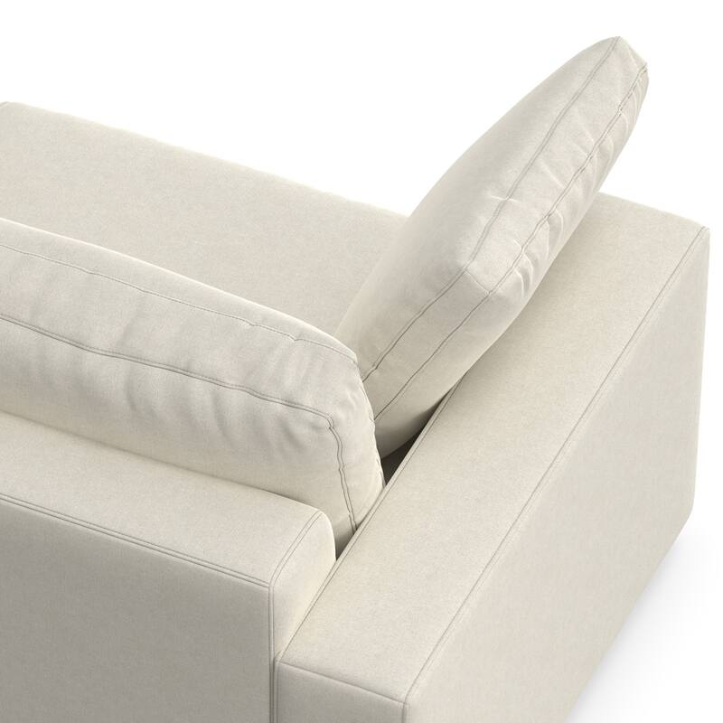 WyndenHall Roscoe 96-inch Sofa in Tightly Woven Performance Fabric