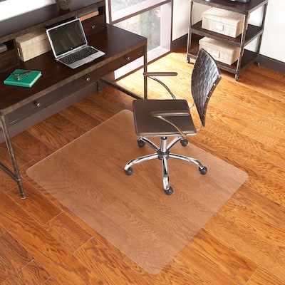 36" x 48" Hard Floor Chair Mat with Scuff Resistant Top & Patterned Underside