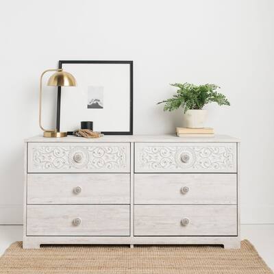 Paxberry Whitewash Dresser