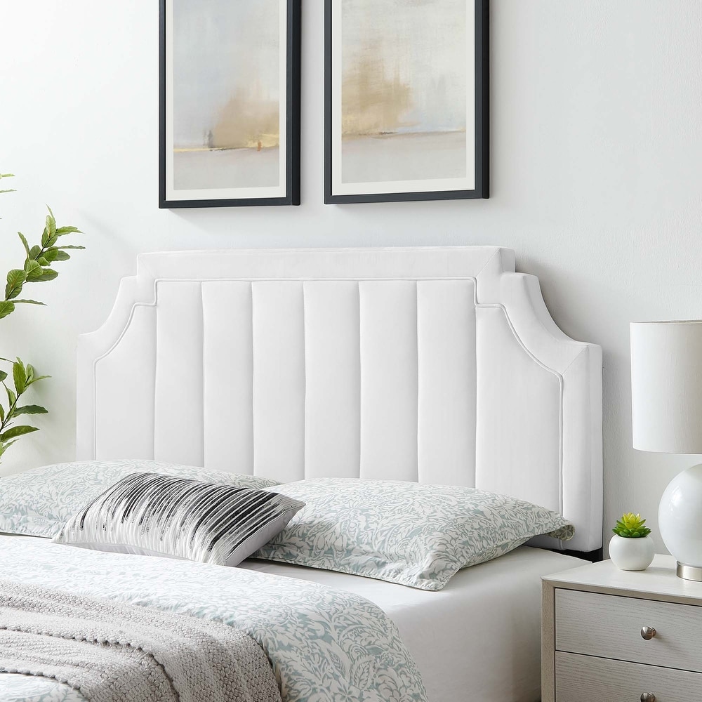 White Fabric Headboards Bed Bath Beyond