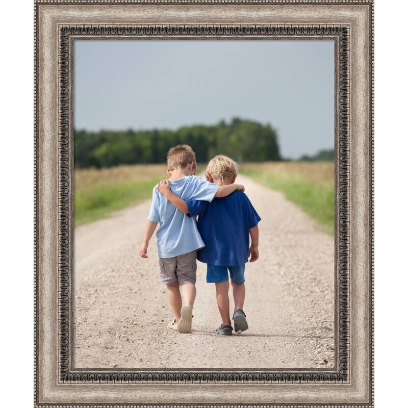Lyla Ornate Silver Framed Picture Frame, Photo Frame - 16x20