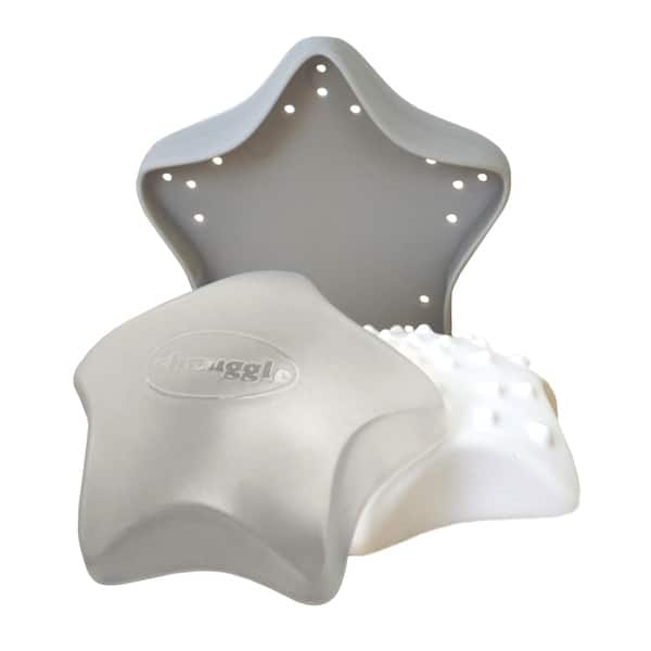 slide 2 of 5, Shnuggle Wishy Light Up Star Toy White
