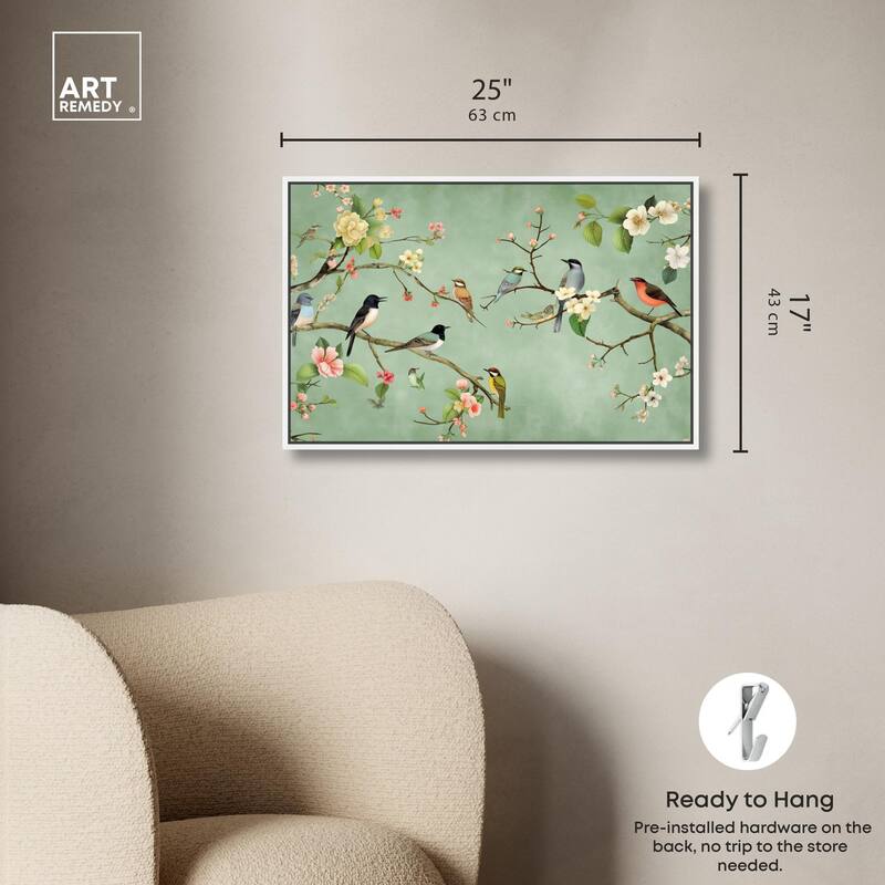 Restful View Canvas by Art Remedy