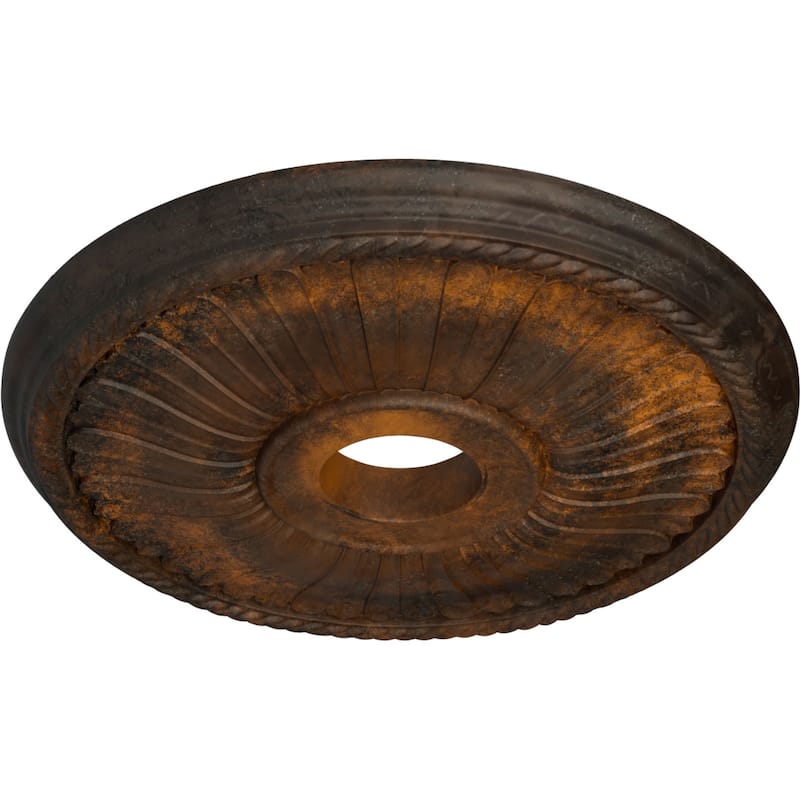 20 1/8"OD x 3 7/8"ID x 1 7/8"P Berkshire Ceiling Medallion