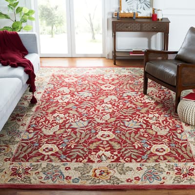 SAFAVIEH Handmade Chelsea Kaila French Country Wool Rug